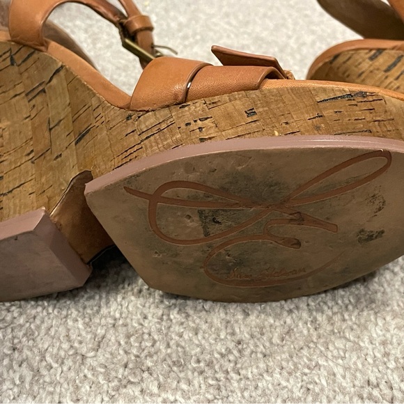 Gently used Sam Edelman wedge sandals in size 6 - Picture 5 of 5